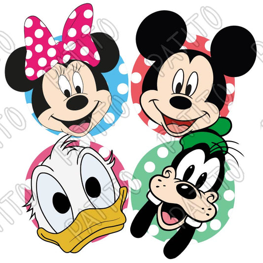 74 personajes mickey mouse