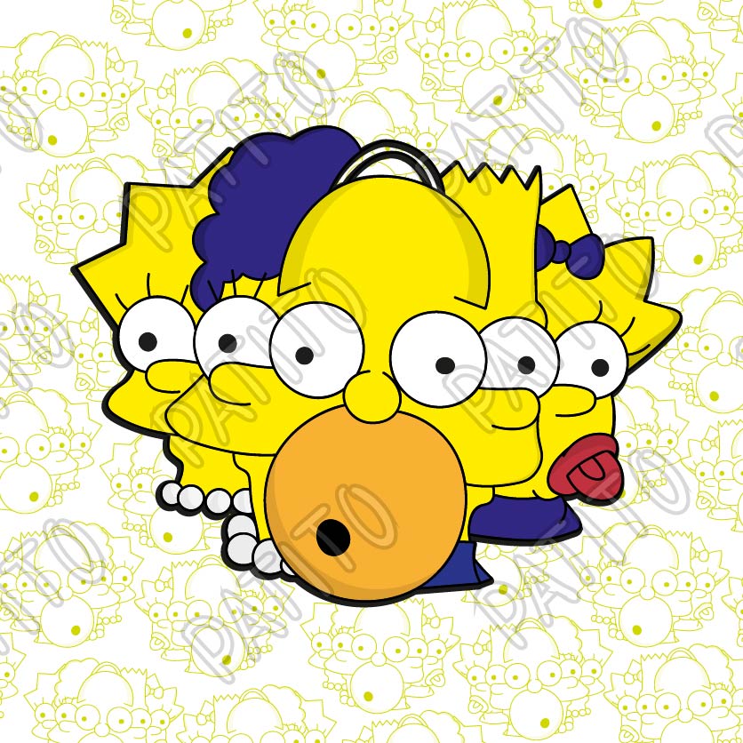 77 VECTOR FAMILIA SIMPSON