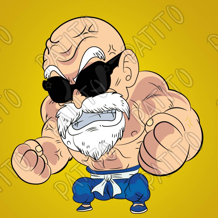 77 maestro roshi fuerte