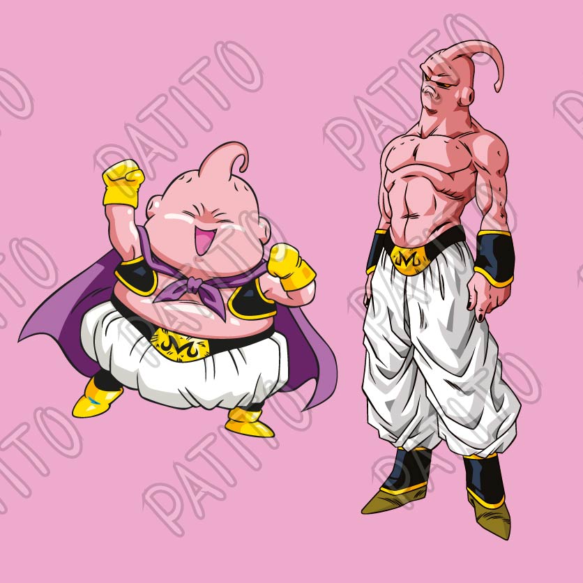 82 majin boo vector dragon ball