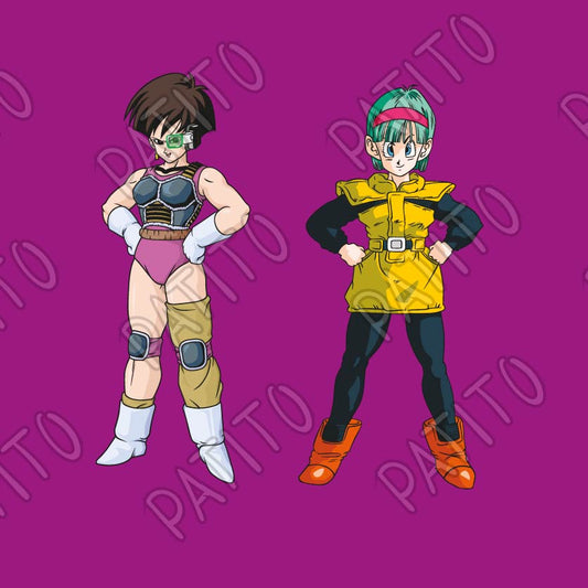 95 mujer saiyayin and bulma