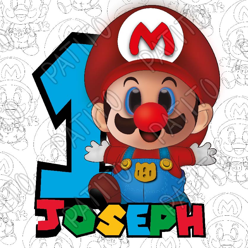 9 SUPER MARIO BABY NOMBRE